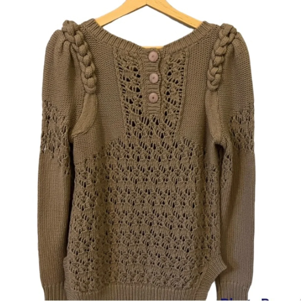 Rebecca Taylor Braided Sweater - Picture 6 of 10
